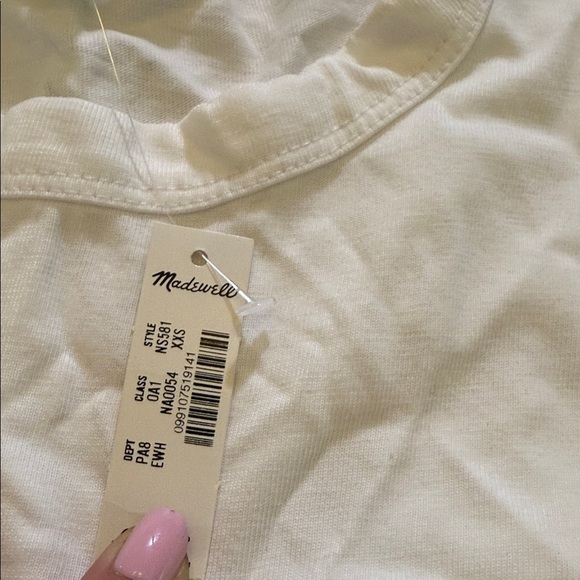 Madewell The Perfect Crewneck Tee in Cotton Size XXS - Picture 9 of 12